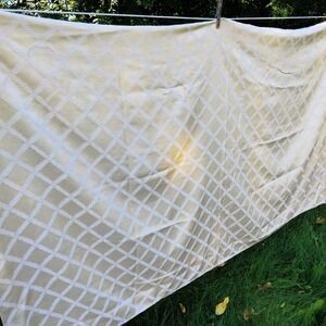 Lenox Laurel Leaf Gold Tablecloth 70" x 82" Holiday Rectangular Event Formal VTG